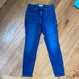 Madewell Curvy High Rise Skinny Jeans